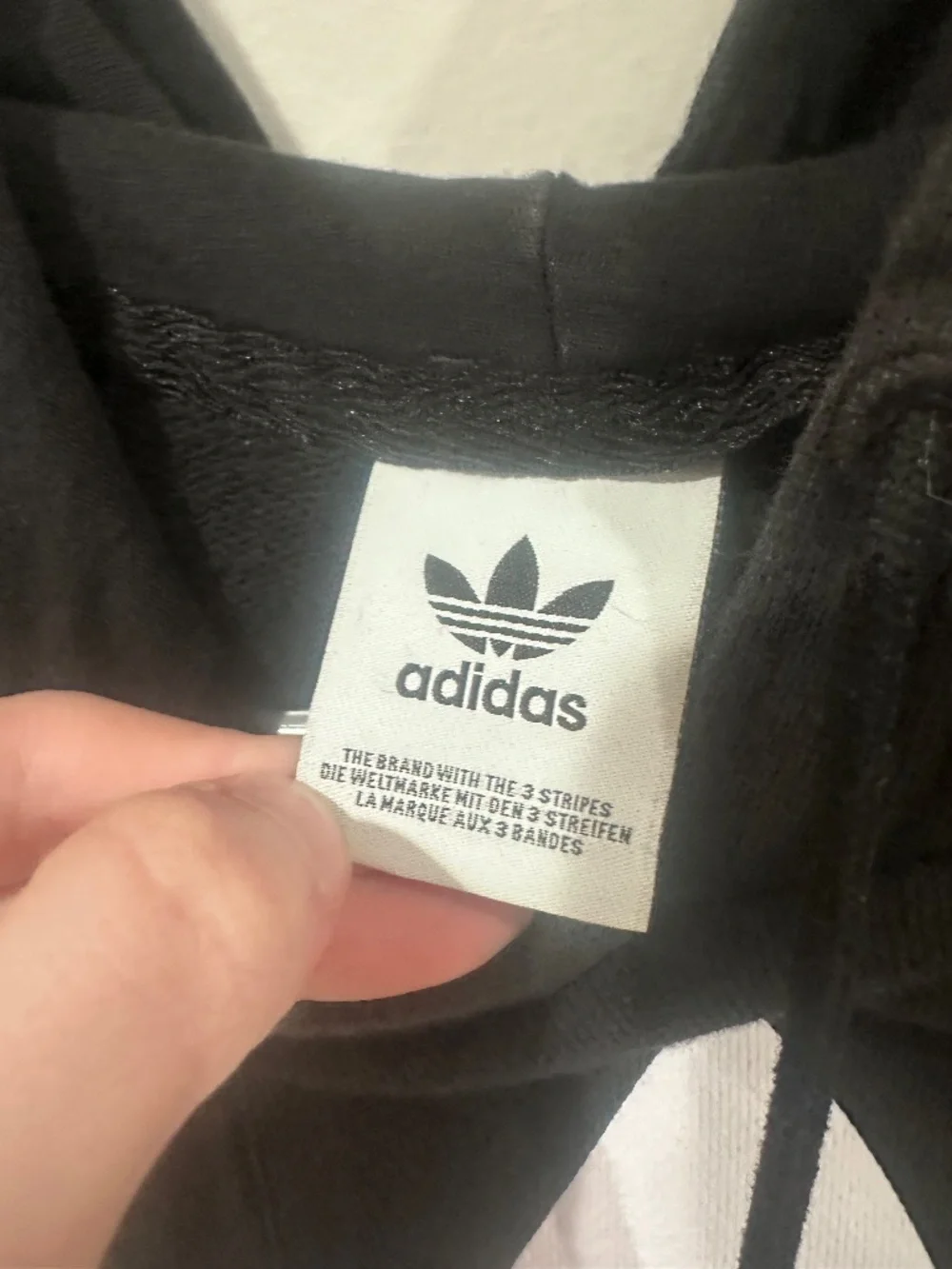 Adidas Logo Hoodie Unisex Small